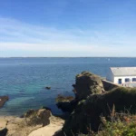 Huisje van de reddingmaatschappij op Île de Groix
