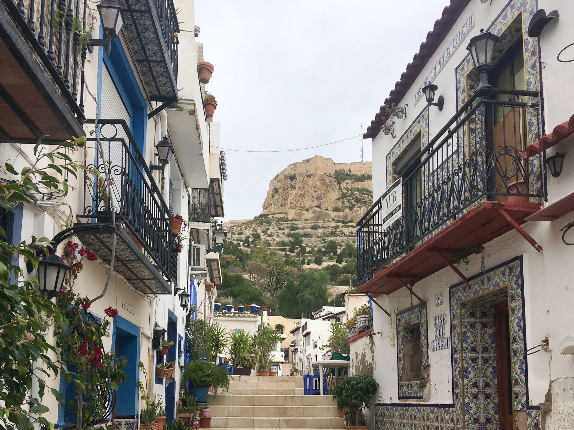 Barrio Santa Cruz Alicante